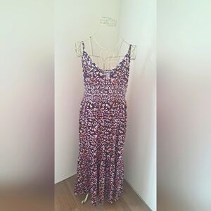 NWOT- Cottagecore Shein Floral Maxi Sundress, Size 2XL.